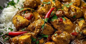 Caribbean Delight Spicy Jamaican Curry Chicken