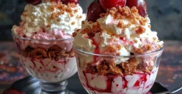 Delectable Cherry Cheesecake Fluff