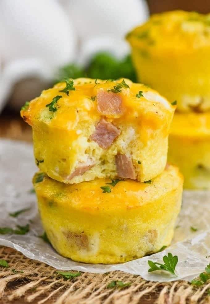 Ham and cheese egg muffins – don’t lose this