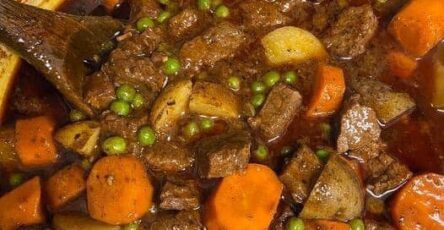 Beef Stew. Perfect For A Chilly November Afternoon!