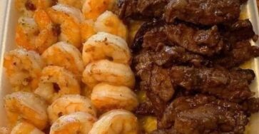 𝗖𝗔𝗝𝗨𝗡 𝗦𝗛𝗥𝗜𝗠𝗣 𝗔𝗡𝗗 𝗦𝗧𝗘𝗔𝗞 𝗔𝗟𝗙𝗥𝗘𝗗𝗢 𝗣𝗔𝗦𝗧𝗔