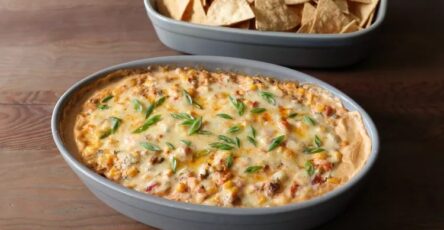 Baked Cowboy Dip Is A Hearty And Flavorful Appetizer