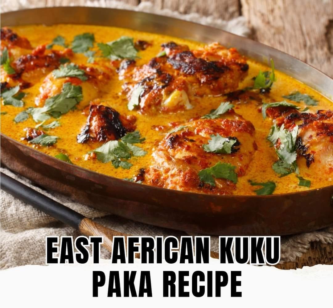 Creamy Kuku Paka, An East African Spiced Coconut Chicken Curry