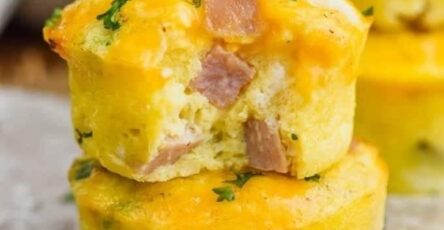 Ham and cheese egg muffins – don’t lose this