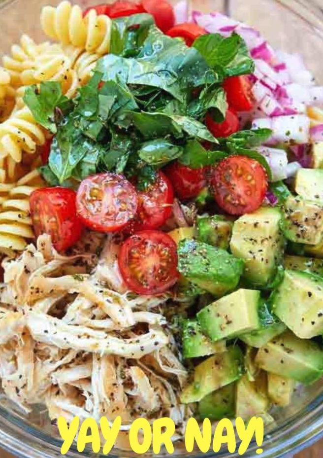 Healthy chicken pasta salad – don’t miss this recipe