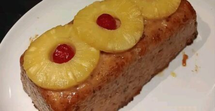 I have been wanting to make this 1950’s glazed ham loaf for years