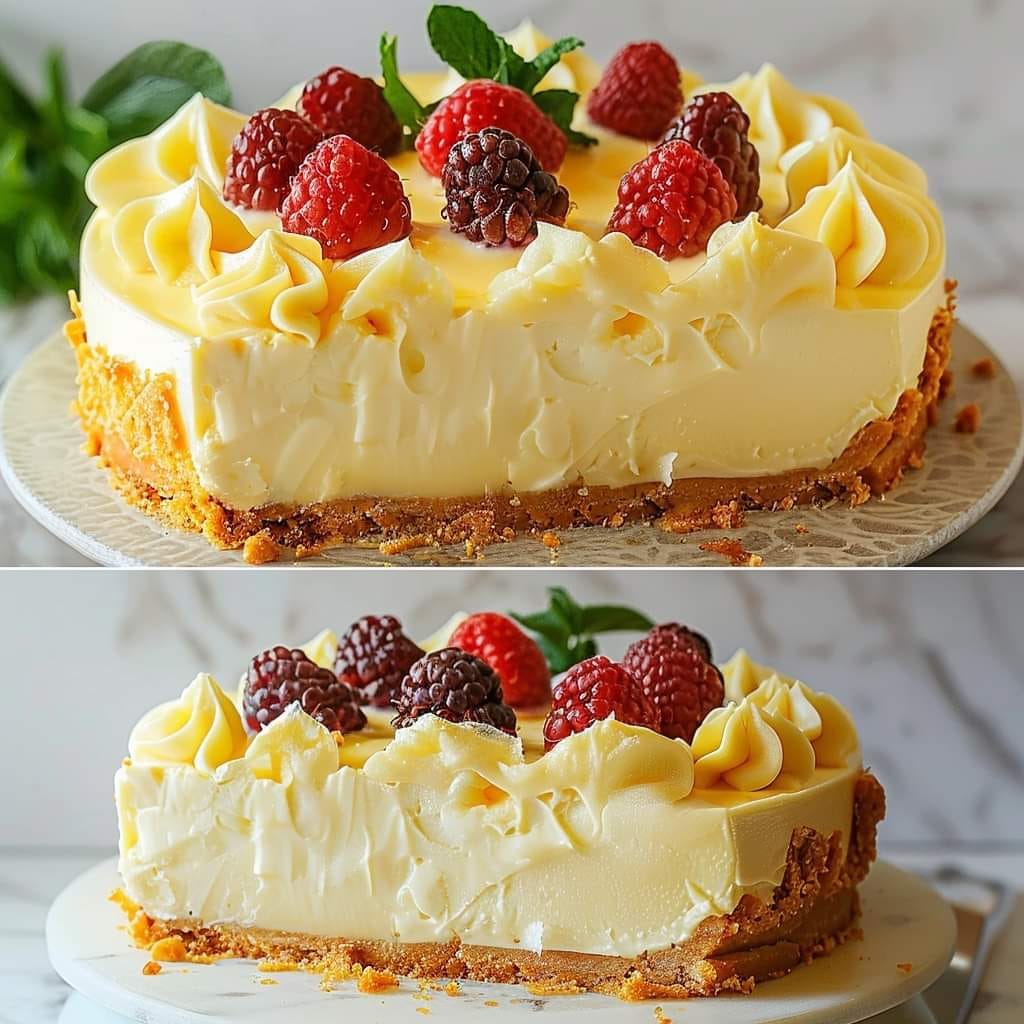 Luscious Cream Cheesecake – It’s The Ultimate Summer Dessert!