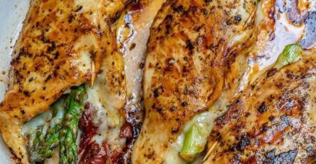 Asparagus Stuffed Chicken 🥰🥰