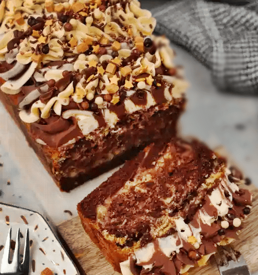 Marble loaf cake! 😋😋😋👍