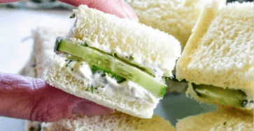 Cucumber sandwiches – so easy to make! they’re perfect for a light summer lunch.