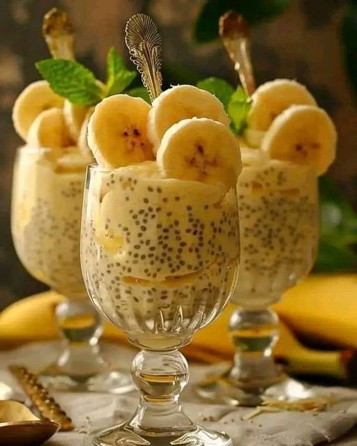 Banana Chia Pudding Delight