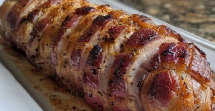 Bacon Wrapped Pork Tenderloin