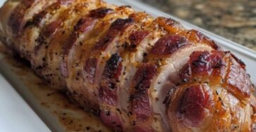 Bacon Wrapped Pork Tenderloin