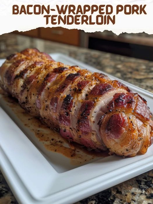 Bacon Wrapped Pork Tenderloin