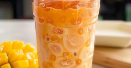 Boba Pearls With Mangonada