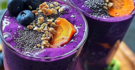 Blueberry & Carrot Acai Smoothie