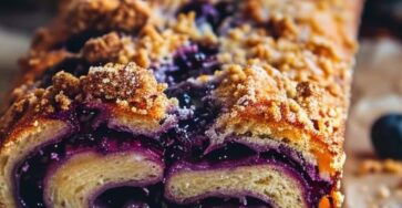 Blueberry Cream Cheese Babka