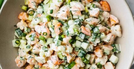 Cucumber Shrimp Salad!