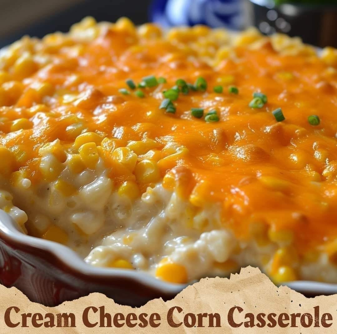 Cream Cheese Corn Casserole