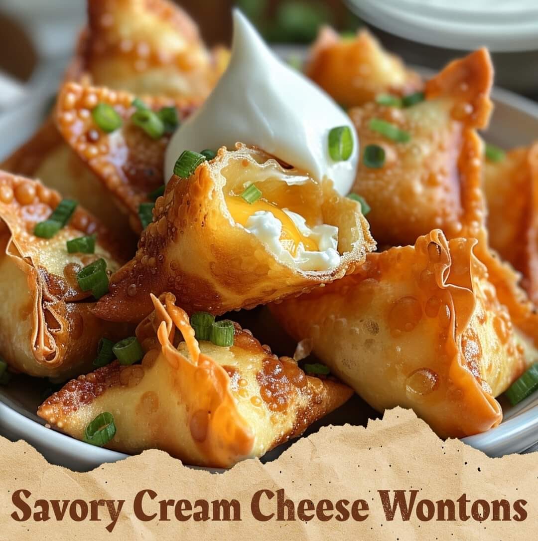 Cream Cheese Wontons