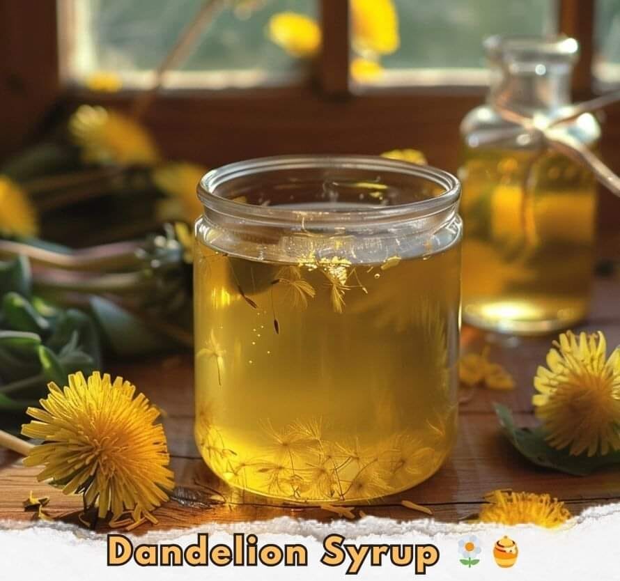 How To Make Dandelion Syrup