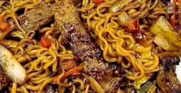 Steak Stir Fried Ramen