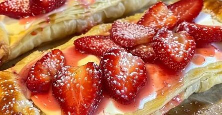 Strawberry Cream Cheese Danish