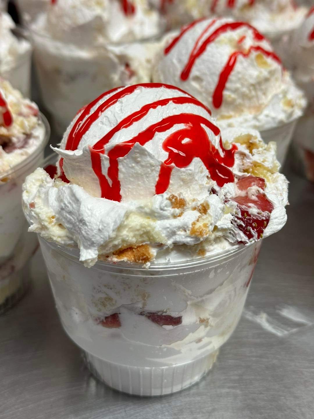 Strawberry Lemon Cheesecake