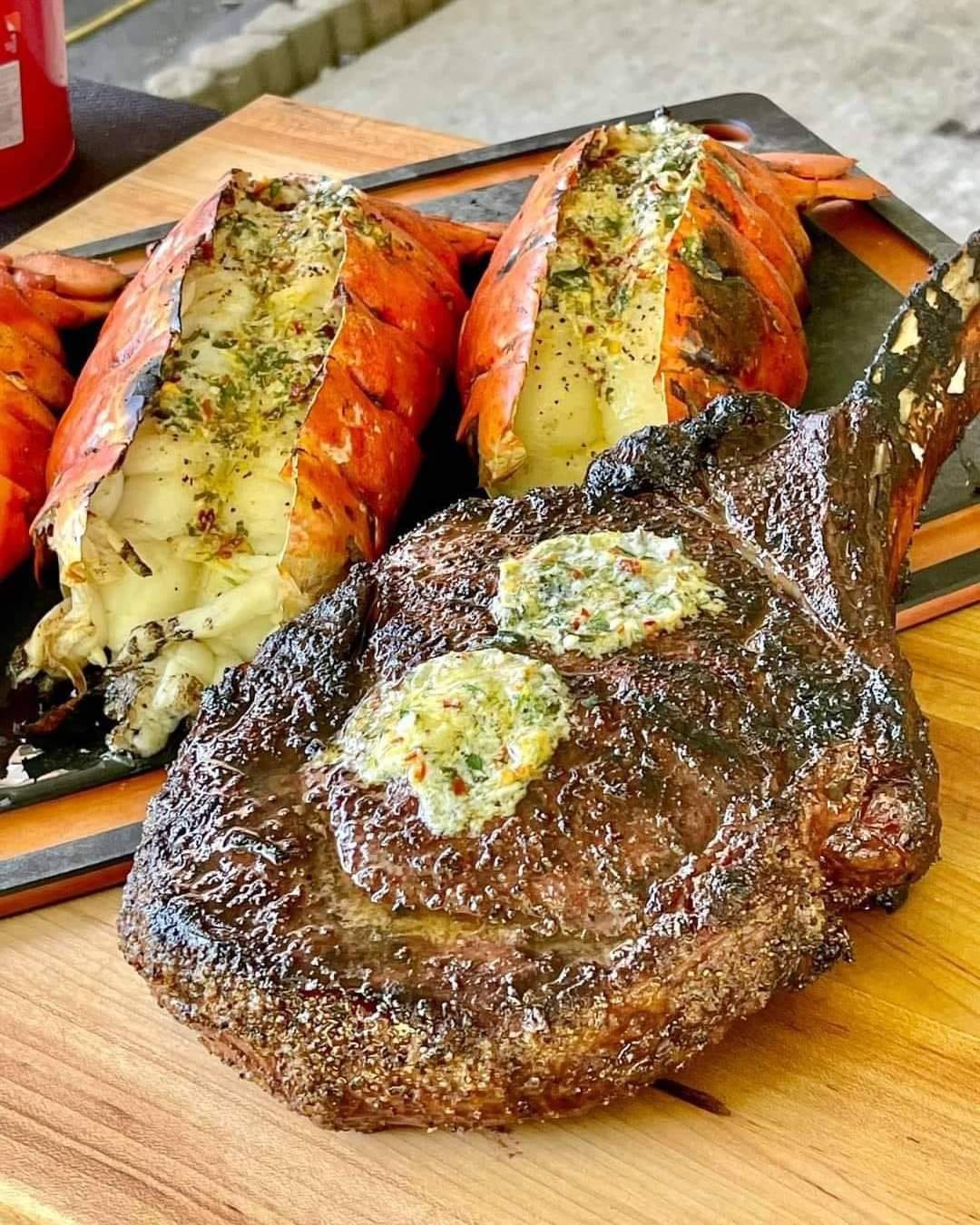 Succulent Steak And Lobster