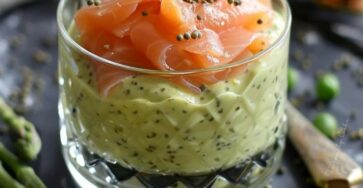 Asparagus Mousse With Smoked Salmon