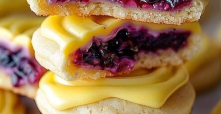 Blackberry Lemon Heaven Cookies