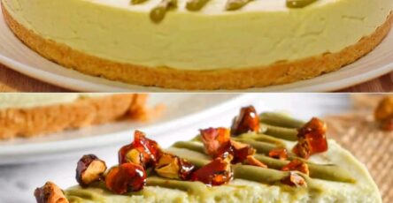 Cheese And Pistachio Cake