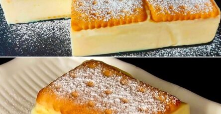 Creamy Squares With Biscuits