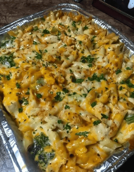 Cajun Chicken And Broccoli Alfredo