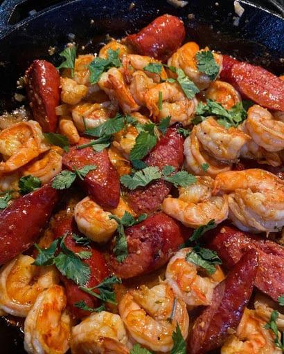 Cajun Shrimp Loaded Baked