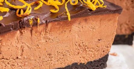 Chocolate Orange Cheesecake