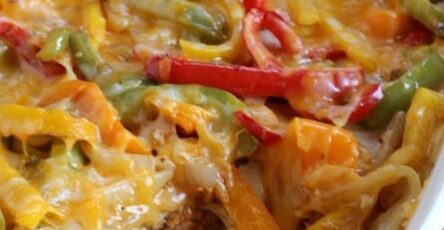 Chicken Fajita Casserole