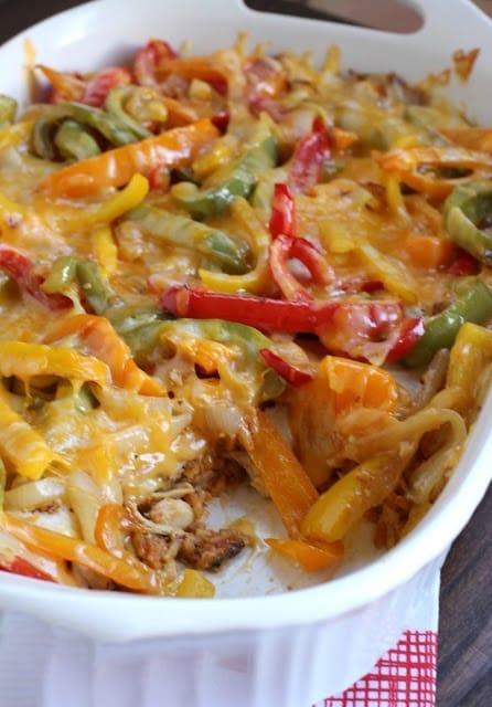Chicken Fajita Casserole