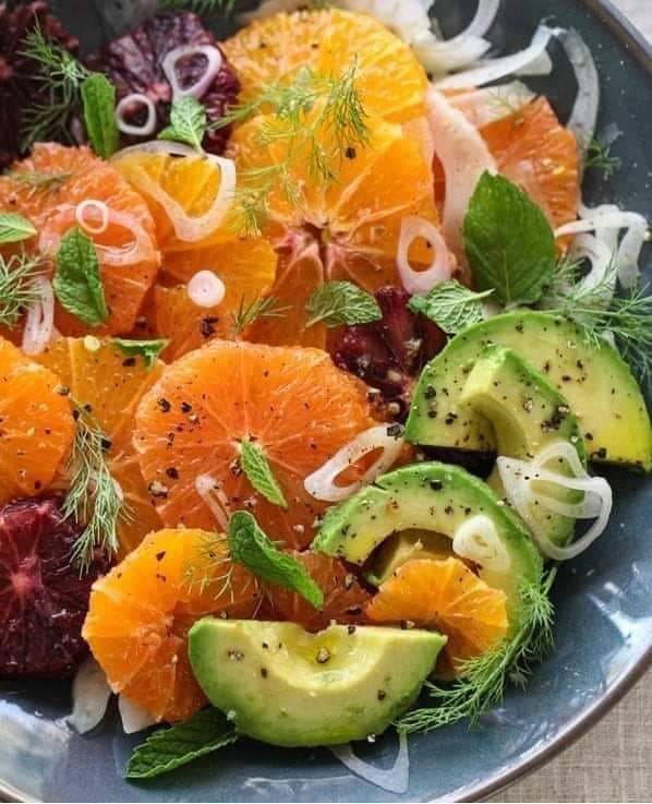 Citrus Fennel And Avocado Salad
