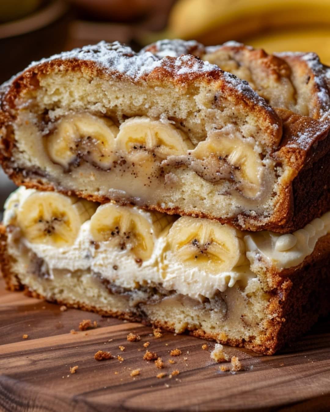 Cream Cheese Banana Bread