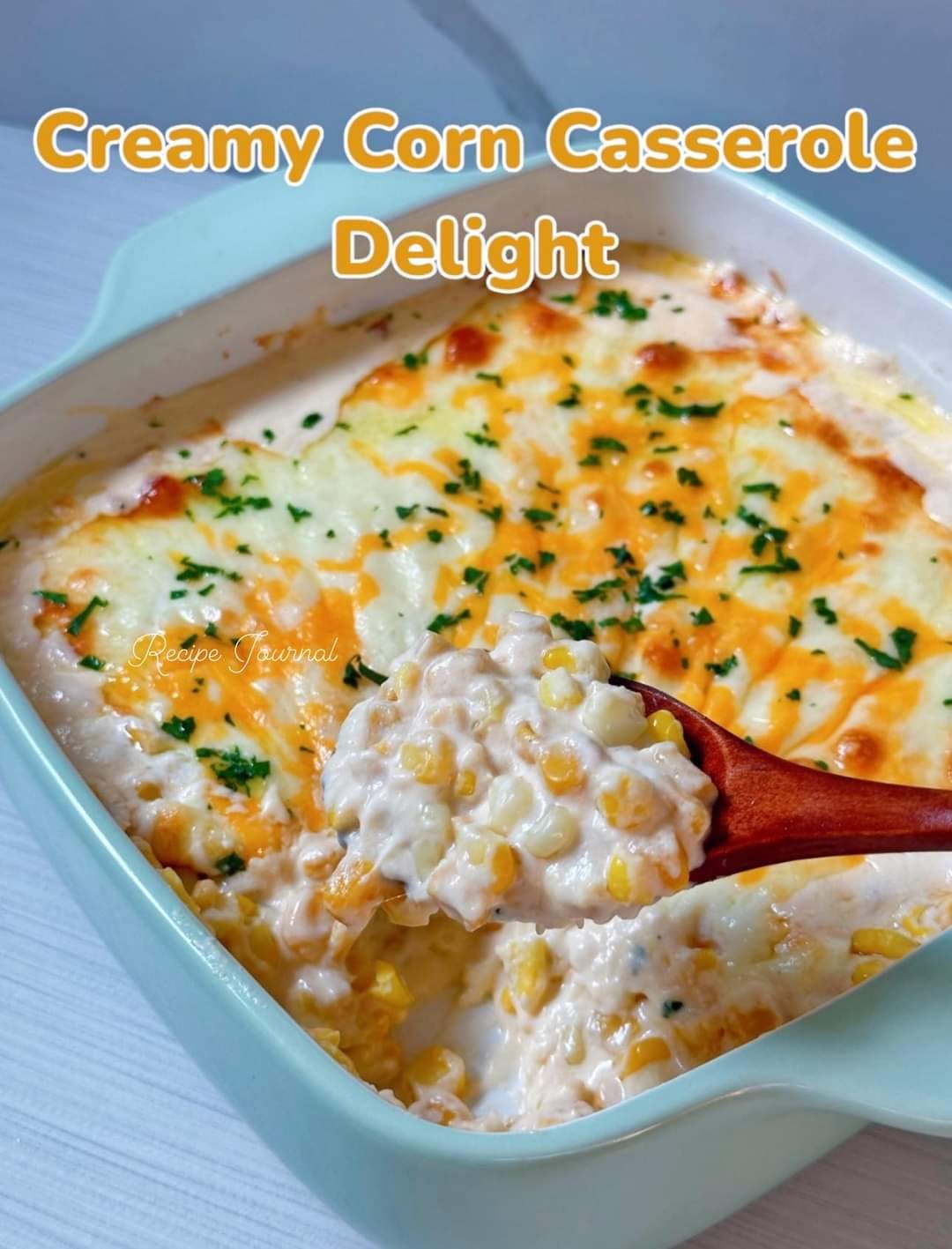 Creamy Corn Casserole Delight