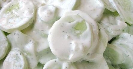 Creamy Cucumber Salad