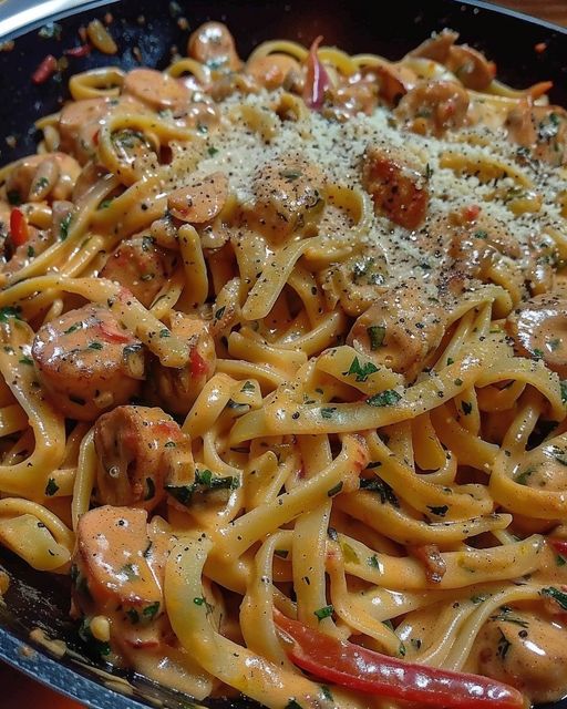 Discover The Zesty Magic Of Our Poppin’ Cajun Pasta