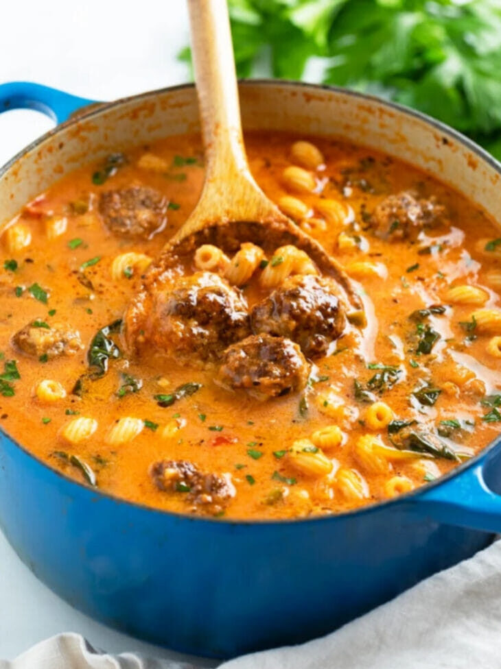 Easy Meatball Soup 🍛