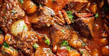 Easy Beef Bourguignon