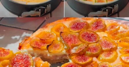 Fig Cake With Ricotta Cream