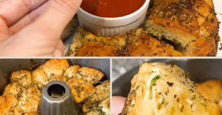 Garlic And Herb Pull Apart Bread