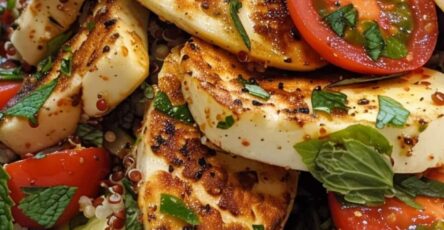 Halloumi & Quinoa Fattoush