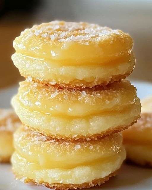 Heavenly Coconut Lemon Curd Cookies
