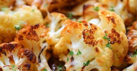 Homemade Roasted Cauliflowe